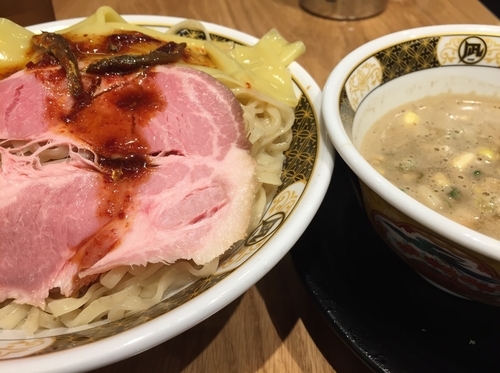 「すごい煮干しつけ麺」@すごい煮干ラーメン凪 五反田西口店の写真