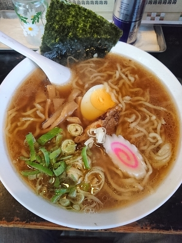 「らーめん(大盛) 500円」@やまやらーめんの写真