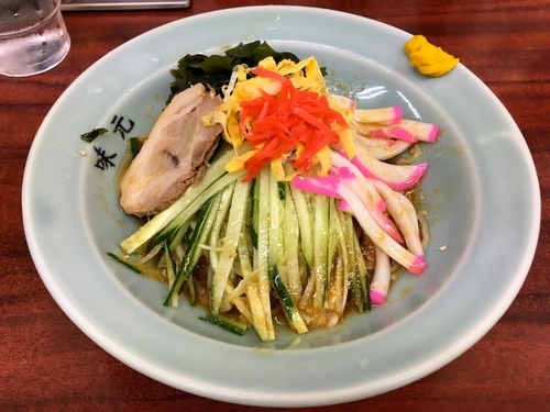 「冷やし中華」@中華料理 味元の写真