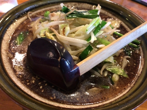 「ガーリックペッパー味噌らーめん750円」@飯坂ラーメン こぶしの写真