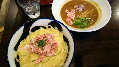 「純濃煮干しつけ麺」@九十九里煮干つけ麺 志奈田の写真