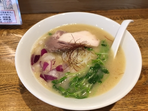 「鷄トンらーめん」@でびっと 中延店の写真