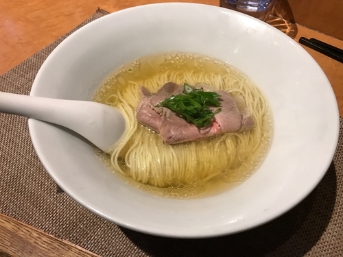 「豚塩そば」@柴崎亭の写真