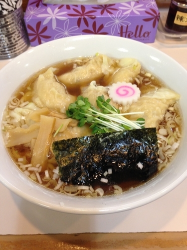 「雲呑麺」@麺処 大木の写真