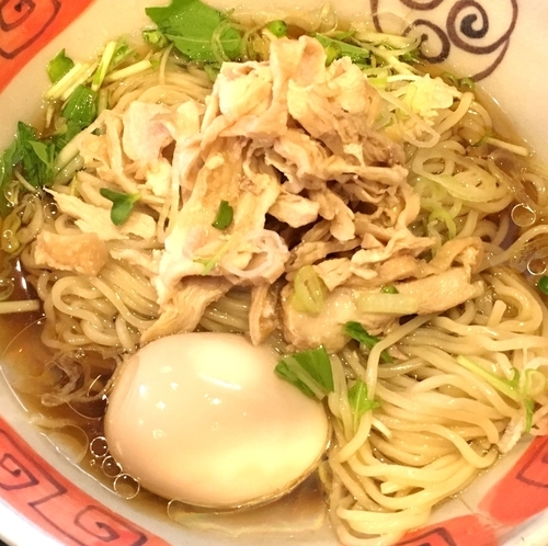 「【夏季限定】冷し肉そば」@龍のひげ 常陸大宮店の写真