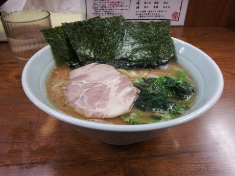 「ラーメン（並）」@横浜ラーメン 武蔵家 成増店の写真