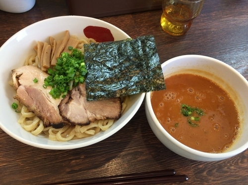 「海老味噌つけ麺」@麺屋 三四郎の写真