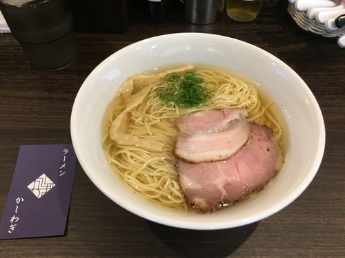 「塩ラーメン」@かしわぎの写真
