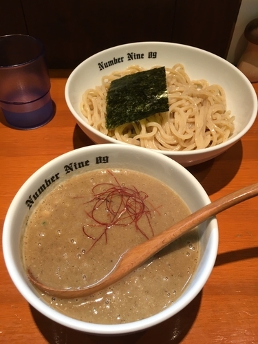 「濃厚つけ麺(煮干)800円」@麺Dining Number Nine 09の写真