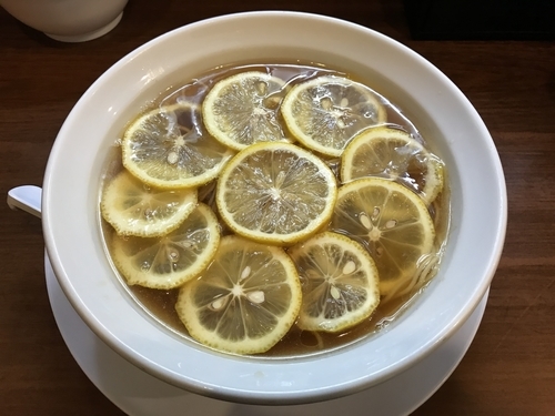 「レモン中華そば  650円」@中華そば 一休の写真