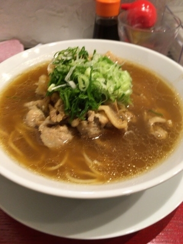 「肉麺」@傾寄屋本舗 倶利伽羅の写真