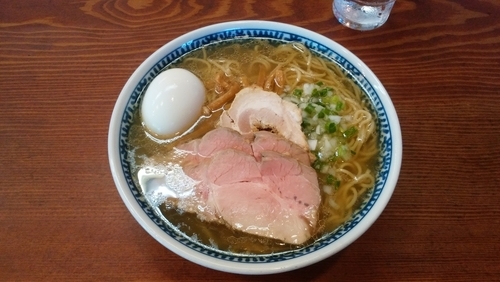 「良温そば(塩味)大盛＋味玉」@良温(Ra-on)の写真