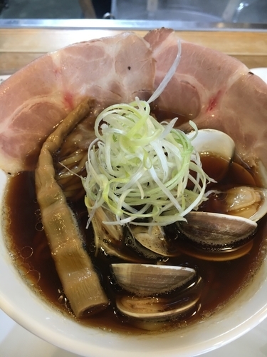 「はまぐりらーめん＋貝めし¥1,050」@くそオヤジ最後のひとふりの写真
