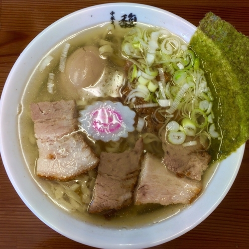 「中華そば ¥650円（味玉ランチサービス）」@中華そば 馥の写真