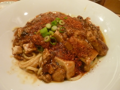 「四川麻婆豆腐まぜそば」@仙台中華蕎麦 仁屋の写真