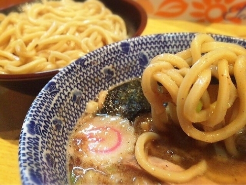 「つけめん(800円)」@くり山の写真