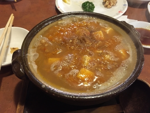 「麻婆ラーメン大盛り」@麺飯屋 醤の写真