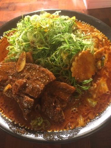 「ガチ辛タンメン」@二丁目 つけめん GACHIの写真