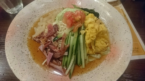 「冷やし中華」@香港料理 蘭の写真