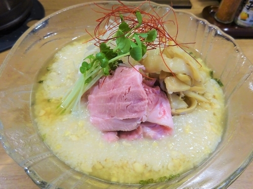 「納豆とろろ特選冷やし　　880円」@鯛塩そば 灯花 本店の写真