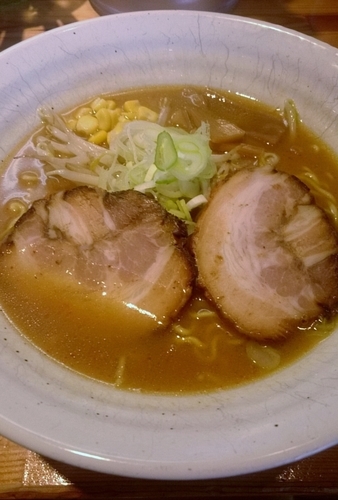 「旭川味噌らーめん」@旭川らーめん かじべえの写真