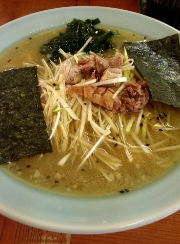 「ネギラーメン並」@ラーメンショップ 北深谷店の写真