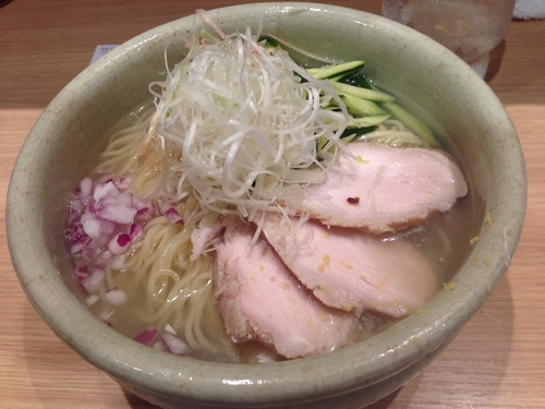 「「限定」あさり出汁の冷やしそば」@ひるがおの写真