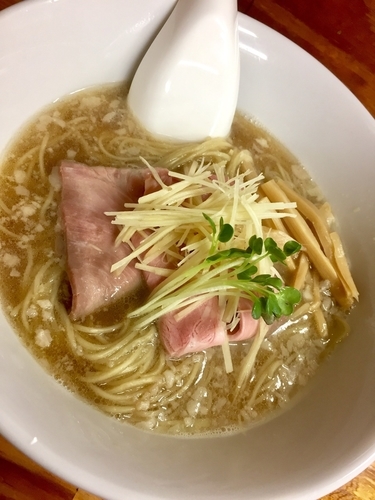 「【限定C】ガツンと生姜のきいた中華そば ￥750」@中華そば よしかわの写真