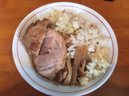 「限定B：秋刀魚そば(850円)」@ファットンの写真