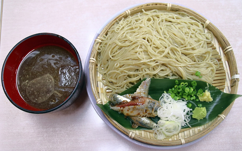 「いわしざるらーめん」@中華そば よしかわの写真