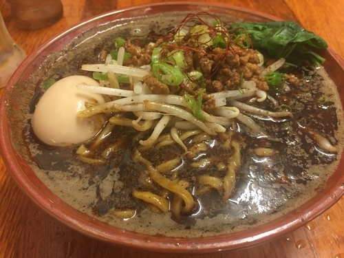 「黒鉄担々麺 辛さ2倍 980円」@東京担々麺 ゴマ哲の写真