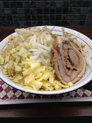 「まぜそば」@麺屋みつば＋クローバーの写真