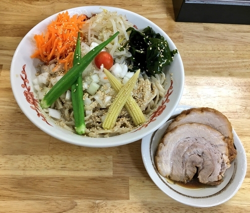 「冷やし中華(ゴマ)」@ラーメン 登良治郎の写真