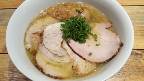 「特製中華そば 塩」@松戸中華そば 富田食堂の写真