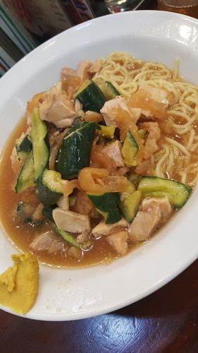 「冷やし中華」@天龍 銀座街店の写真