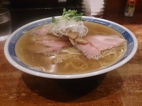 「煮干しそば」@中華そば しば田の写真