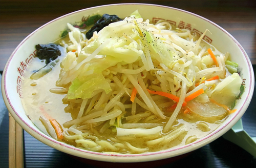 「俺のタンメン 麺大盛り」@釈迦堂PA（下り） 釈迦堂ラーメン食堂の写真