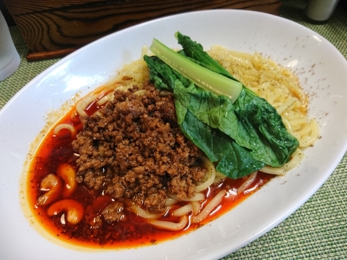 「濃厚汁なし担々麺 850」@麺や金時の写真