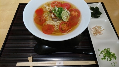 「和だしらーめん トマト　９８０円」@Hitoshinayaの写真