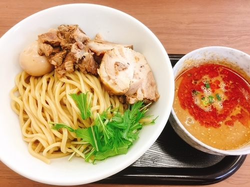 「全部のせ坦々つけ麺」@宮二郎の写真