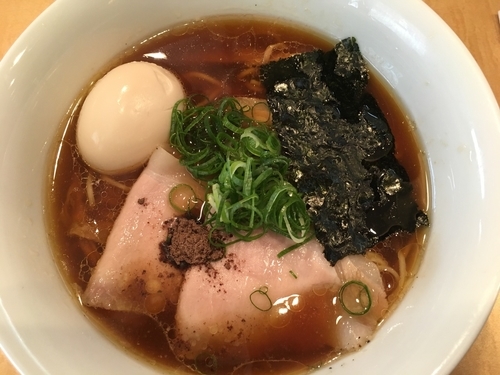 「味玉醤油Soba 1100円」@Japanese Soba Noodles 蔦の写真