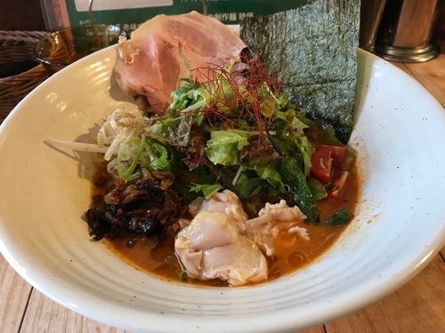 「冷製辛味噌ヌードル」@創作らーめん style林の写真