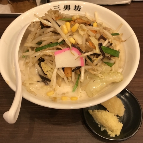 「濃厚タンメン（￥700）」@濃厚タンメン 三男坊の写真