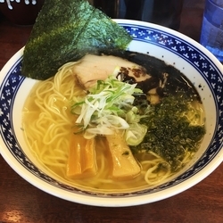 煮干しそば+マー油