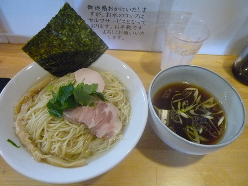 「鶏つけそば」@麺匠 独眼流の写真