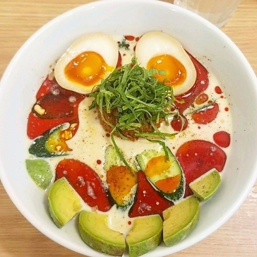 「蜀伝豆乳冷製麺」@麺屋蜀伝の写真