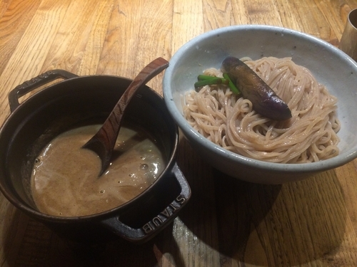 「つけめん（黒豚）」@和醸良麺 すがりの写真