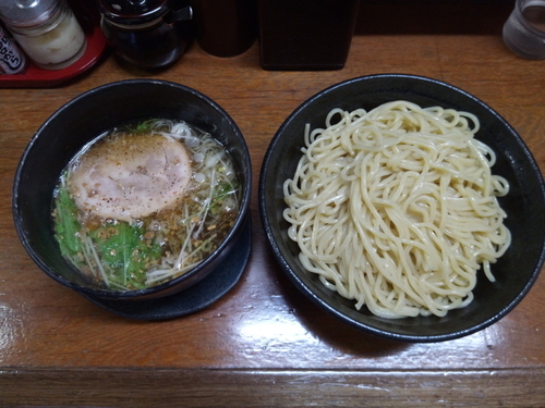 「塩つけめん」@らー麺 つやつやの写真