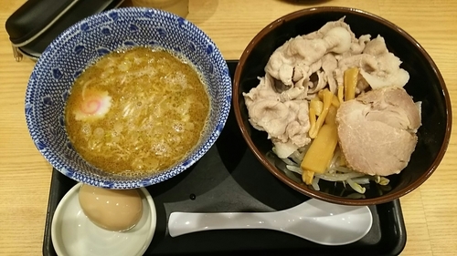 「味玉つけ肉1020円」@舎鈴 八重洲店の写真