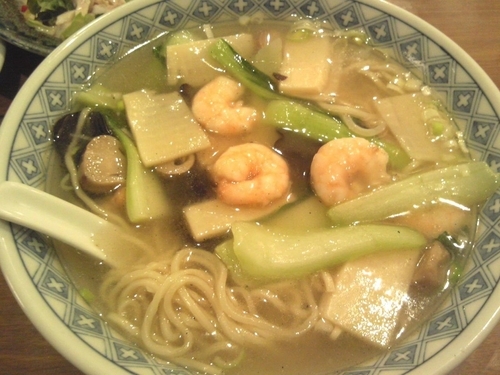 「えび塩らーめん￥850」@穂久柳の写真